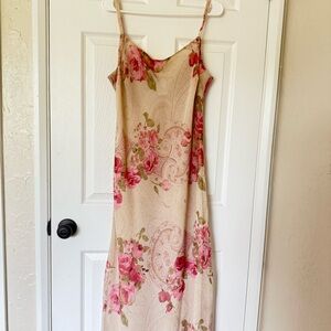 Vintage Y2K Floral Delicate Soft Garden Fairy Grandma Dress